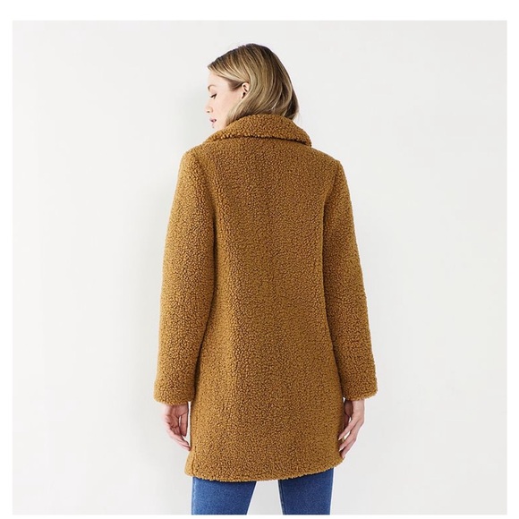Nine West Brown Teddy Jacket - Picture 2 of 6